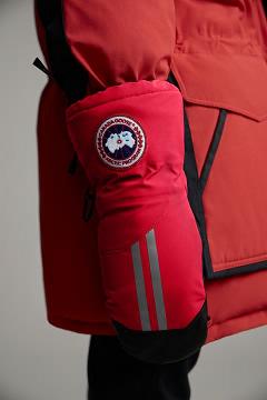 Accesorios Canada Goose Hombre Mexico - Snow Mantra Guantes Rojos NQ6742951